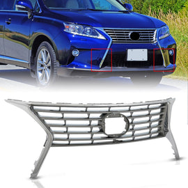 For 2013-2015 Lexus RX350 Silver Plastic Front Grille 531010E140 LX1200144