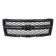 Load image into Gallery viewer, For 2014-2015 Chevrolet Silverado 1500 Front Upper Honeycomb Grille Gloss Black