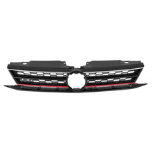 Load image into Gallery viewer, For 2015 2016 2017 VW Volkswagen Jetta GLI Front Bumper Grille Grill Red Trim