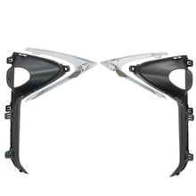 Load image into Gallery viewer, For 2016-2019 Lexus RX350 RX450H Pair Fog Light Cover Bezel w/ Chrome Trim LH RH