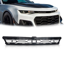 Load image into Gallery viewer, For 2016-2021 Chevy Camaro Front Upper Bumper Grille Glossy Black