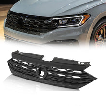 Load image into Gallery viewer, For 2019-2021 Volkswagen VW Jetta MK7 Front Bumper Grille Glossy Black Grill