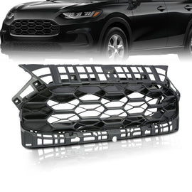 For 2023 Honda HRV Front Bumper Upper Matt Black Honeycomb Grille Grill Plastic