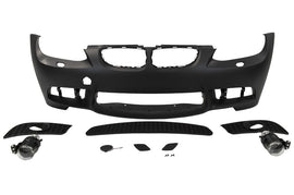 For BMW 07-10 3Series E92/E93 M3 Style Front Bumper w/Projection Fog Lamp No PDC