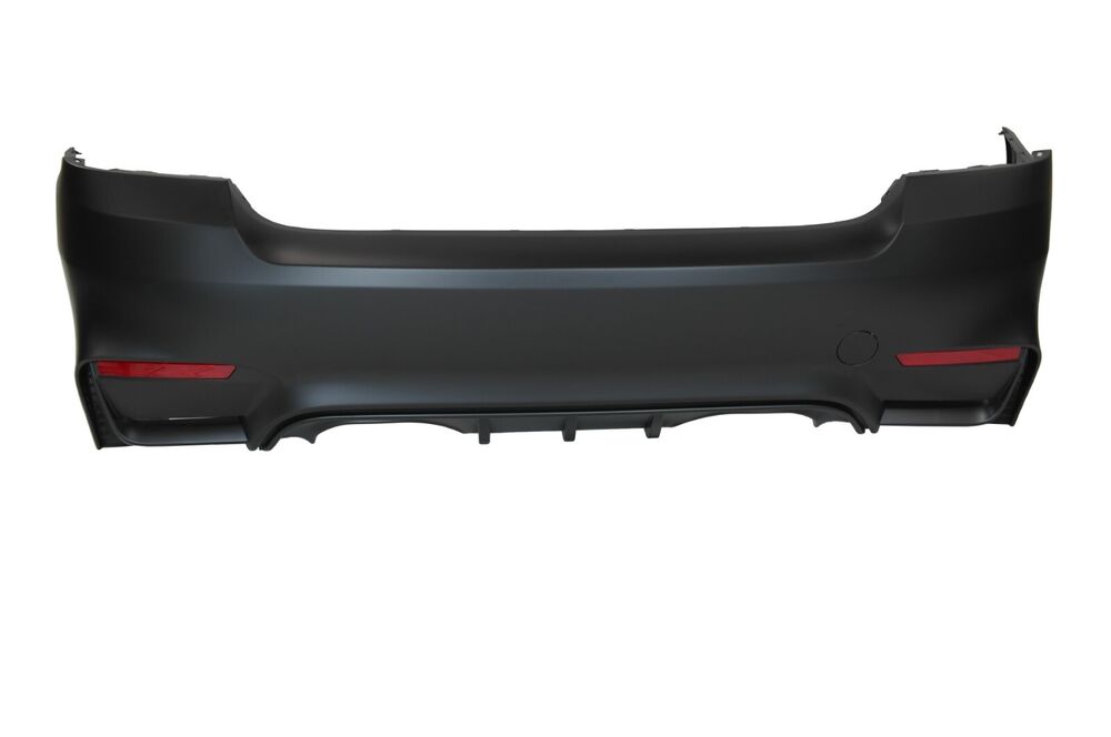 For BMW 07-13 3 Series E92 E93 M4 Style Rear Bumper Dual without PDC
