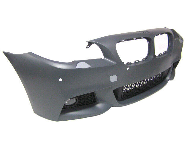 For BMW 11-13 PRE-LCI F10 5 Series, M-SPORT Style Front Bumper w/ PDC +Fog Light