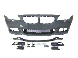 For BMW 11-13 PRE-LCI F10 5 Series, M-Sport Style Front Bumper w/o PDC