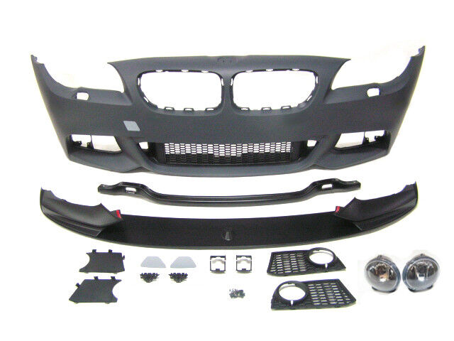 For BMW 11-13 PRE-LCI F10 5Series, Performance Style Front Bumper w/o PDC w/ Fog