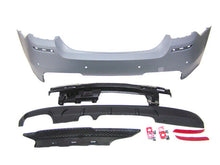 Load image into Gallery viewer, For BMW 11-16 5 Series F10 M Performance RearBumper with PDC+528i Style Diffuser
