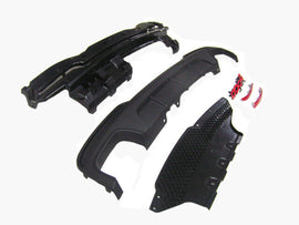 For BMW 11-16 F10 5 Series M Performance Rear Bumper with PDC w/ 550i Diffuser