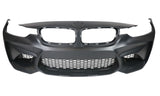 For BMW 12-18 3 Series F30 F31 , M2 Competition Style Front Bumper w/o PDC