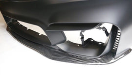 For BMW 12-18 3 Series F30 M3 Air Style Front Bumper w/PDC +PSM Style Carbon Lip
