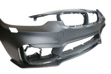 Load image into Gallery viewer, For BMW 12-18 3 Series F30 M3 Style Front Bumper Fog Type w/PDC +V-Style CF Lip