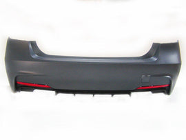 For BMW 12-18 3 Series F30 M Performance Rear Bumper with Quad Outlet No PDC