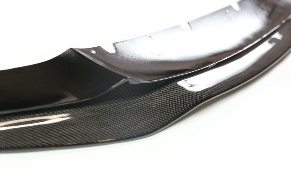For BMW 12-18 3 Series F30 PSM-Style Carbon Fiber Lip for M3 Style Front Bumper