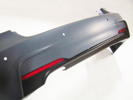 For BMW 12-18 3 Series F30, M-sport Style Rear Bumper w/328i Diffuser w/PDC