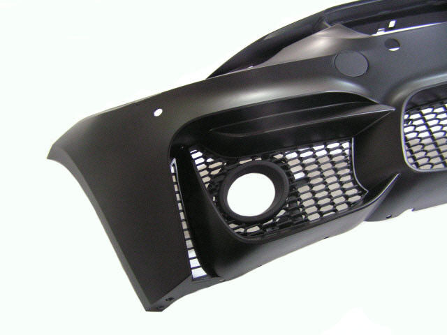 For BMW 12-18 F30 3 Series, F80 M3 Style Front Bumper Fog Type w/ PDC
