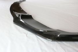 For BMW 12-18 F30 M3 Style FOG Type Front Bumper W/O PDC+PSM-Style Carbon Lip