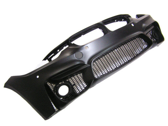 For BMW 12-18 F30 Series, M3 Fog Style Front Bumper w/ PDC + P Style Carbon Lip