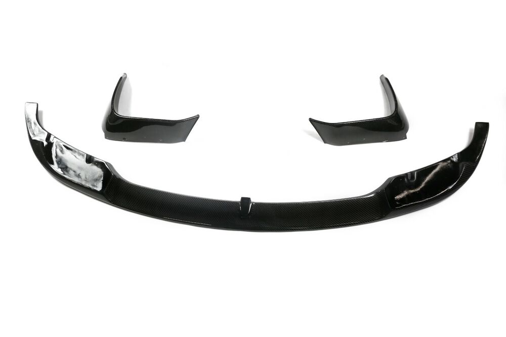 For BMW 12-18 F30 Series, M3 Fog Style Front Bumper w/oPDC + P Style CF 3PCS Lip