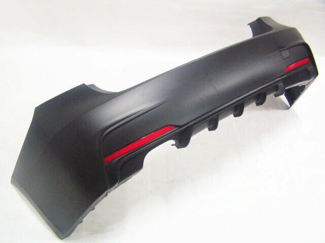 For BMW 12-18 F30 , M Performance Style Rear Bumper with 328i diffuser No PDC