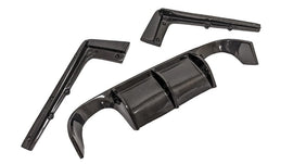 For BMW 12-18 GoodGo F30 M3 Style Rear Bumper, V-Style Carbon Fiber Diffuser