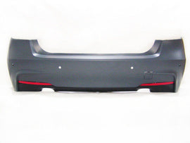 For BMW 12-19 3Series F30 M Tech RearBumper with 335i Dual Single Diffuser w/PDC