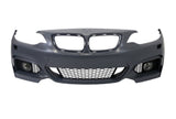 For BMW 13-19 2 Series F22 F23 , M-Sport style Front Bumper w/o PDC + Fog Light