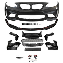 Load image into Gallery viewer, For BMW 13-19 F22 F23 2 Series, M2 Style Front Bumper w/o PDC + Front LIP