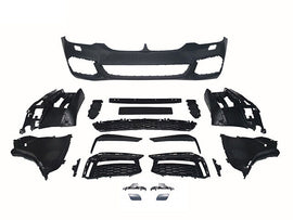For BMW 17-20 5 Series G30 MSPORT MTech Style Front Bumper W/O PDC , W/O ACC
