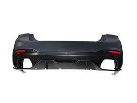 For BMW 17-20 PRE-LCI G30 M Performance Style Rear Bumper W/O PDC (LG PANEL)