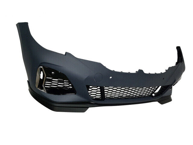For BMW 19-21 PRE-LCI G20 3 Series, M340i Style Front Bumper With 4PDC & Lip