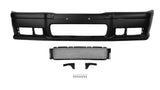 For BMW 92-98 E36 3 Series, M3 Style Front Bumper w/ Lower Grille