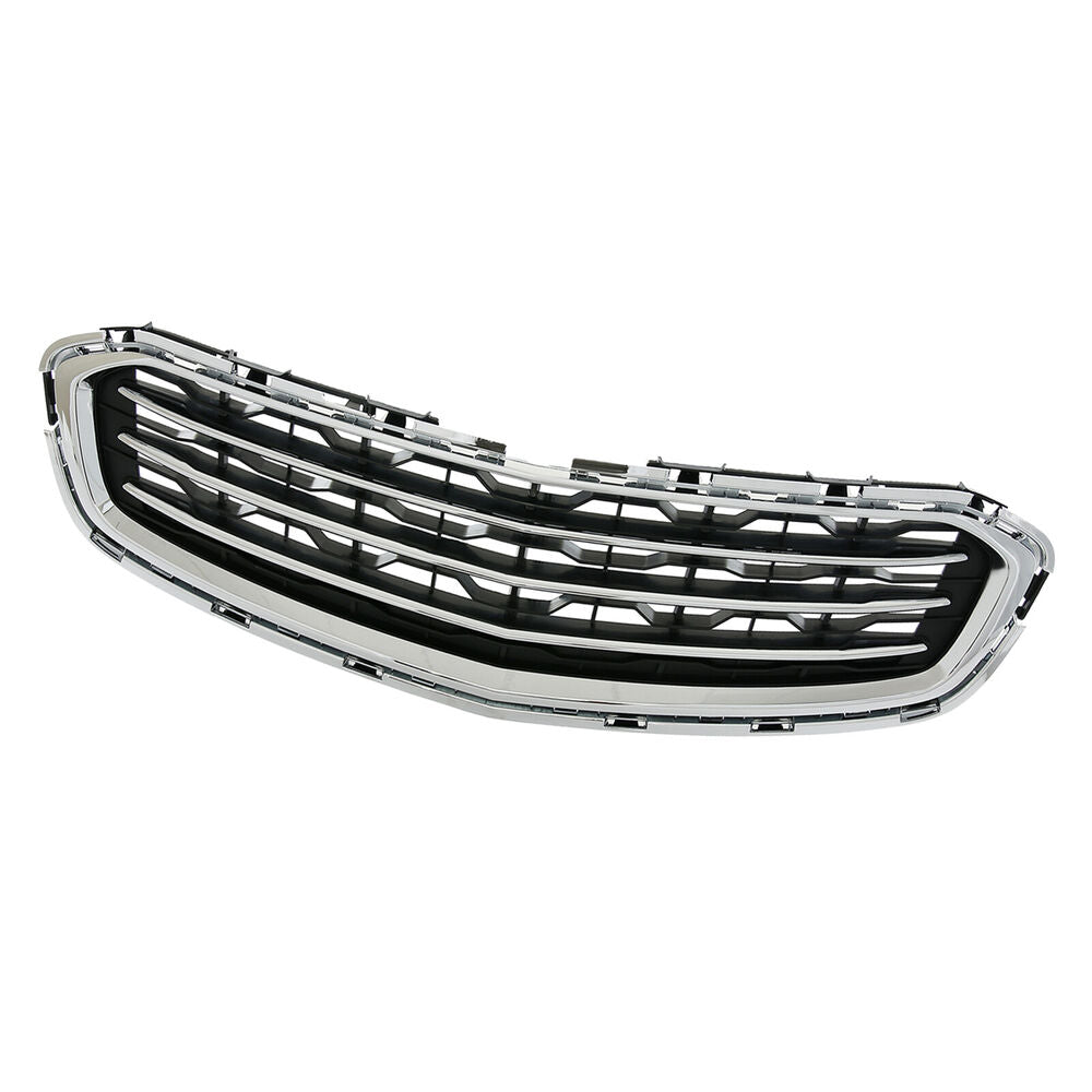 For Chevrolet Cruze 2015 Cruze Limited 2016 Chrome Front Upper+Lower Mesh Grille