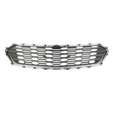 For Chevrolet Cruze 2016 2017 2018 Front Bumper Lower Grill Grille Chrome Black