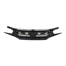 Load image into Gallery viewer, For Honda Civic Front Upper Grille &amp; Fog Lights Lamps Cover 2016-2018 HO2593143