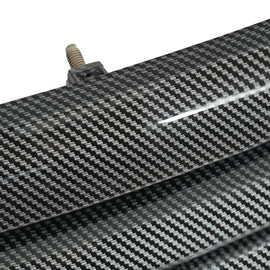 For Infiniti G37 G25 2010-2013 Q40 Sedan Carbon Fiber Look Front Bumper Grille