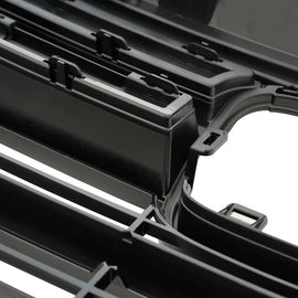 Front ABS Black Upper Grille Grill Chrome Molding For Honda Odyssey 2021-2023