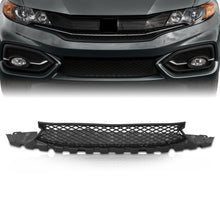 Load image into Gallery viewer, Front Bumper Center Lower Grille For 2014-2015 Honda Civic Coupe Textured Black