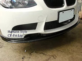 Front Bumper Lip Spoiler H1 Style For BMW 3 Series E92 Coupe 2008-2012