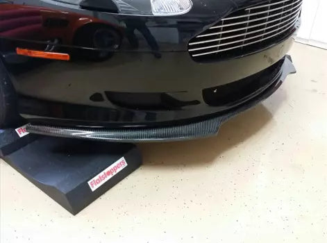 Front Bumper Lip Spoiler Linea Tesoro Style For Aston Martin AM-DB9-FL