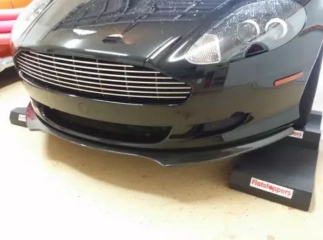 Front Bumper Lip Spoiler Linea Tesoro Style For Aston Martin AM-DB9-FL