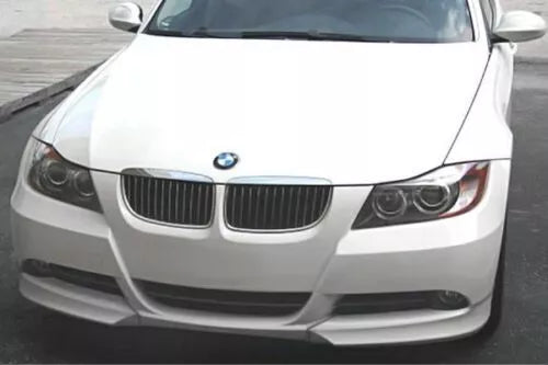 Front Bumper Splitters M-Tech Style For BMW 3 Series E90 Sedan 2005 -2008