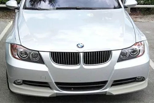 Front Bumper Splitters M-Tech Style For BMW 3 Series E90 Sedan 2005 -2008