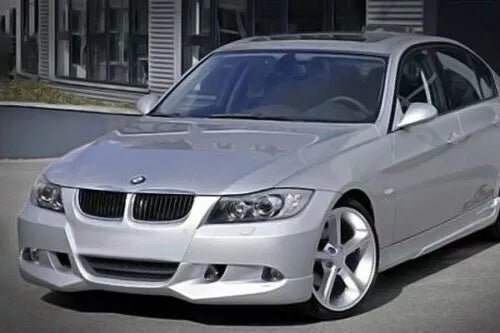 Front Bumper Spoiler ACS Style For BMW 3 Series E90 Sedan 2005 -2008