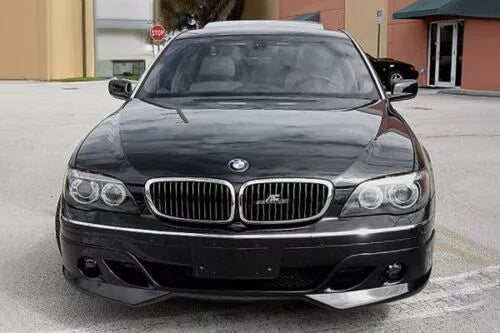 Front Bumper Spoiler ACS Style For BMW 7 Series E65 / E66 Sedan 2005-2008