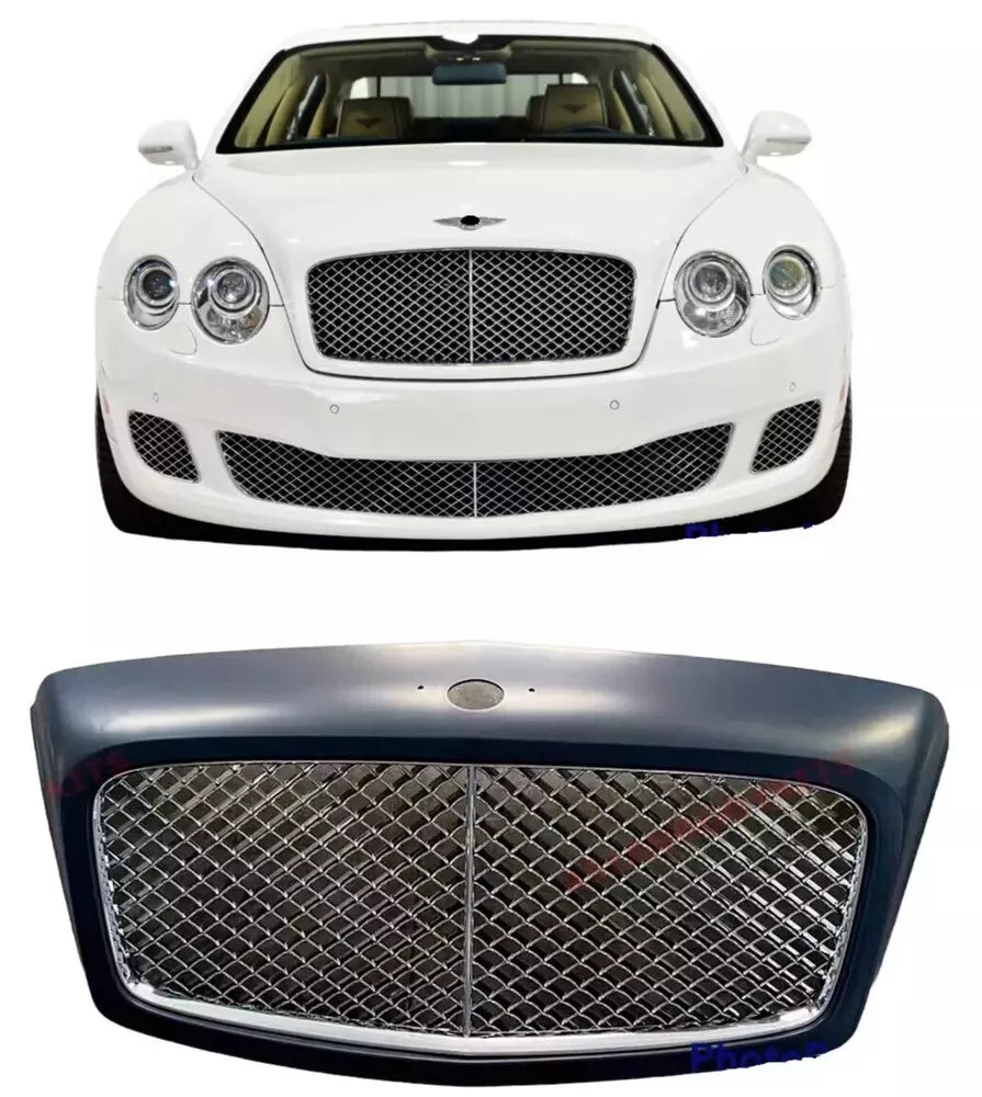 Front Grille Assembly for Bentley Continental Flying Spur 2010 - 2013 (Chrome)