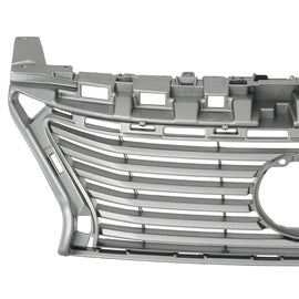 Front Grille Trims & Fog Light Ring Chrome Set For 2013-2015 Lexus ES350 ES300H