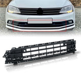Front Lower Bumper Face Bar Grille For 2015-2017 Volkswagen Jetta 5C6853671P9B9