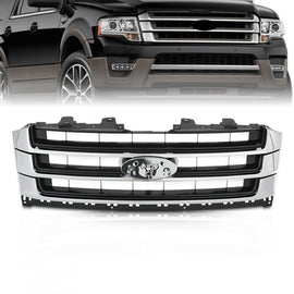 Front Upper Grille Assembly For 2015 2016 2017 Ford Expedition FL1Z8200A